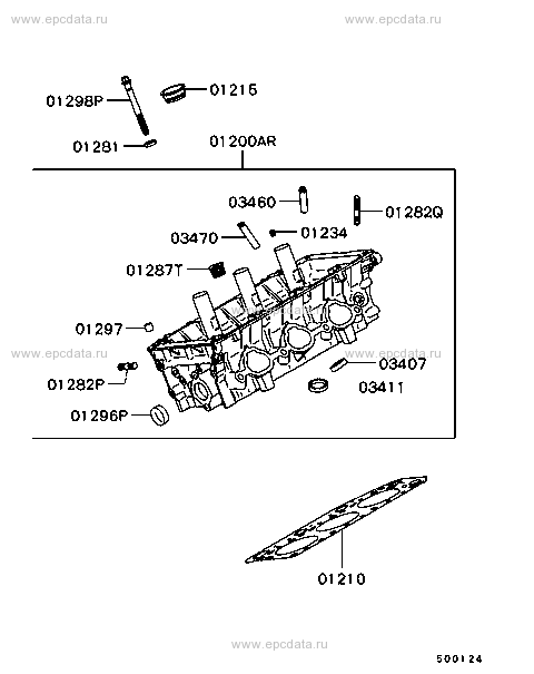 9309.1- (CYLINDER HEAD RIGHT SIDE)