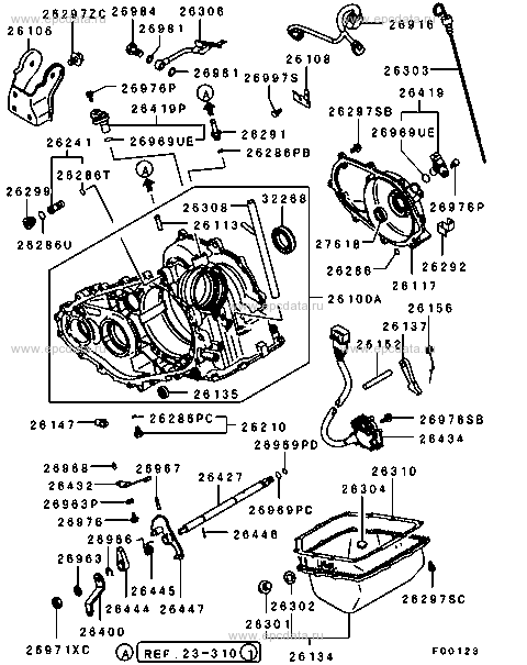 0208.1- 4-SPEED (CASE ASSEMBLY ETC.)