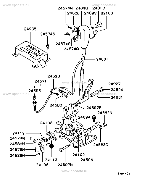 A/t Floor Shift Linkage