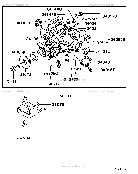 Rear Axle Differential