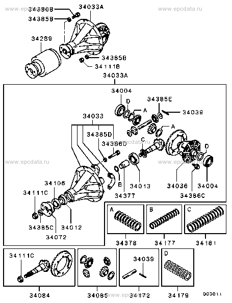 Rear Axle Differential